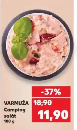 Kaufland VARMUŽA Camping salát nabídka