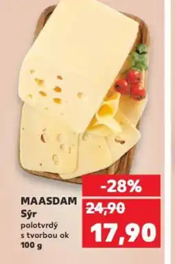 Kaufland MAASDAM Sýr nabídka