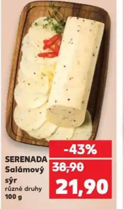 Kaufland SERENADA Salámový sýr nabídka