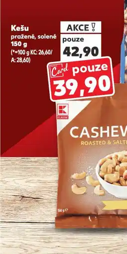 Kaufland Kešu nabídka