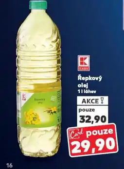 Kaufland Řepkový olej nabídka