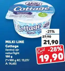 Kaufland MILKI LINE Cottage nabídka