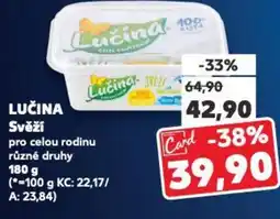 Kaufland LUČINA Svěží nabídka
