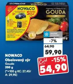Kaufland NOWACO Obalovaný sýr nabídka