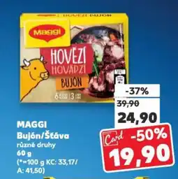 Kaufland MAGGI Bujón/Šťáva nabídka