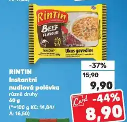 Kaufland RINTIN Instantní nudlová polévka nabídka