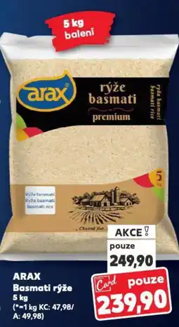 Kaufland ARAX Basmati rýže nabídka