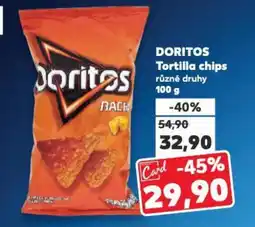 Kaufland DORITOS Tortilla chips nabídka