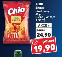 Kaufland CHIO Snack nabídka