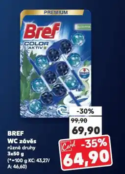 Kaufland BREF WC závěs nabídka