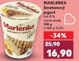 Kaufland MARLENKA Smetanový jogurt nabídka