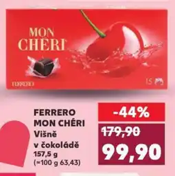 Kaufland FERRERO MON CHÉRI Višně v čokoládě nabídka