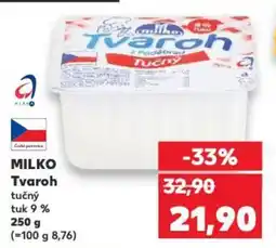Kaufland MILKO Tvaroh nabídka
