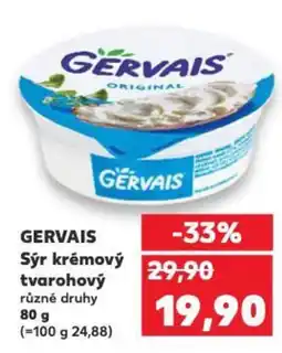 Kaufland GERVAIS Sýr krémový tvarohový nabídka