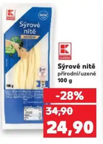 Kaufland Sýrové nitě nabídka