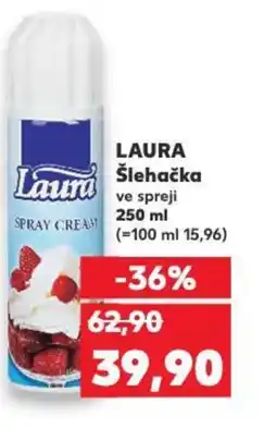 Kaufland LAURA Šlehačka nabídka