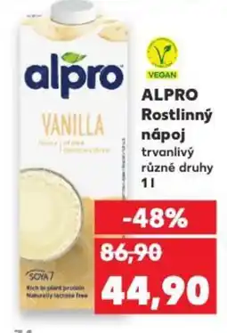Kaufland ALPRO Rostlinný парој nabídka