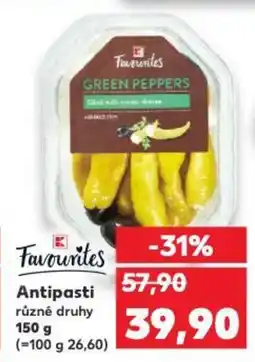 Kaufland Antipasti nabídka