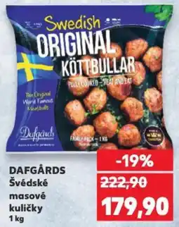Kaufland DAFGÅRDS Švédské masové kuličky nabídka