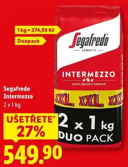 Lidl Segafredo Intermezzo nabídka