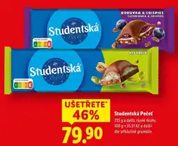 Lidl Studentská Pečeť, 225 g a další nabídka