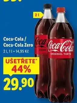 Lidl Coca-Cola/Coca-Cola Zero nabídka