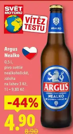 Lidl Argus Nealko nabídka