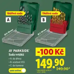 Lidl Sada vrtáků nabídka