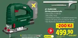 Lidl 20V Aku přímočará pila nabídka