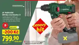 Lidl 20V Aku vrtací kladivo 1J nabídka