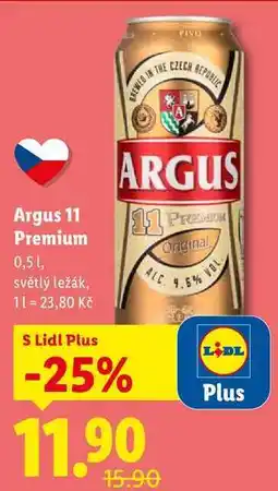 Lidl Argus 11 Premium nabídka
