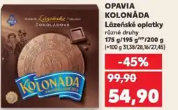 Kaufland OPAVIA KOLONÁDA Lázeňské oplatky nabídka