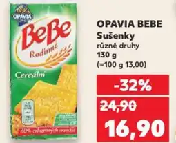 Kaufland OPAVIA BEBE Sušenky nabídka