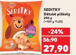 Kaufland SEDITKY Dětské piškoty nabídka