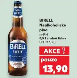 Kaufland BIRELL Nealkoholické pivo světlé nabídka
