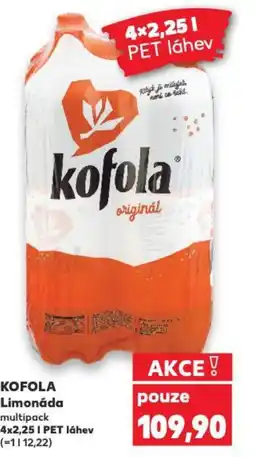 Kaufland KOFOLA Limonáda nabídka
