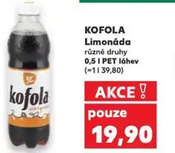 Kaufland KOFOLA Limonáda nabídka
