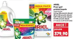 Kaufland ARIEL Prací gel/ prášek/kapsle nabídka