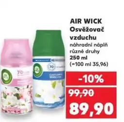 Kaufland AIR WICK Osvěžovač vzduchu náhradní náplň nabídka