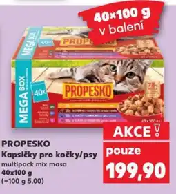 Kaufland PROPESKO Kapsičky pro kočky/psy nabídka
