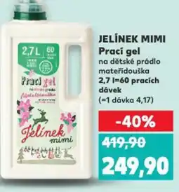 Kaufland JELÍNEK MIMI Prací gel nabídka