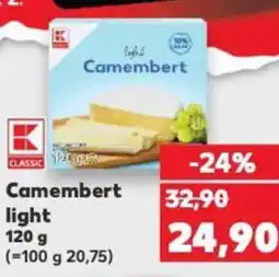 Kaufland Camembert light nabídka