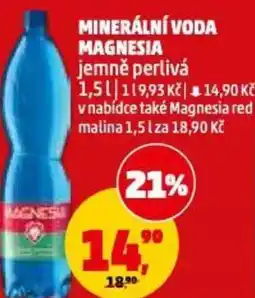 Penny Market Minerální voda magnesia jemně perlivá nabídka