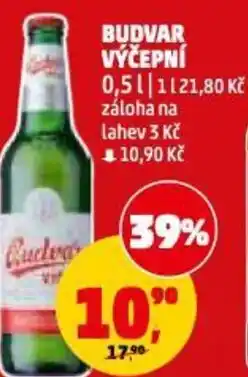 Penny Market Budvar výčepní nabídka