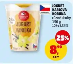 Penny Market Jogurt karlova koruna nabídka