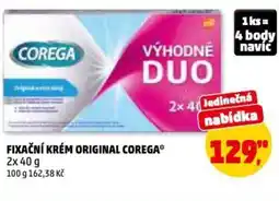 Penny Market Fixační krém original corega nabídka