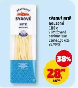 Penny Market Sýrové nitě neuzené nabídka