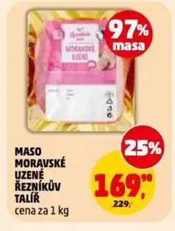 Penny Market Maso moravské uzené řezníkův talíř nabídka