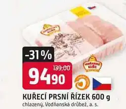 Trefa KUŘECÍ PRSNÍ ŘÍZEK 600 g chlazený nabídka