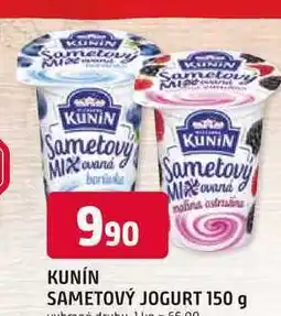 Trefa KUNÍN SAMETOVÝ JOGURT nabídka